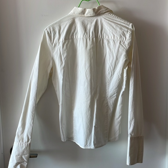 Holt Renfrew White Blouse - Picture 2 of 4